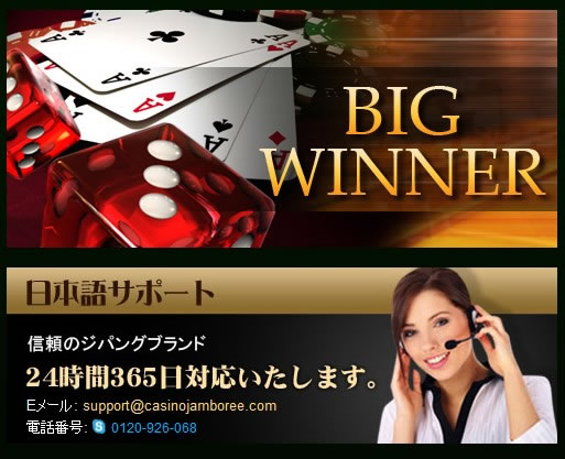 日本語対応が豊富なネットカジノ