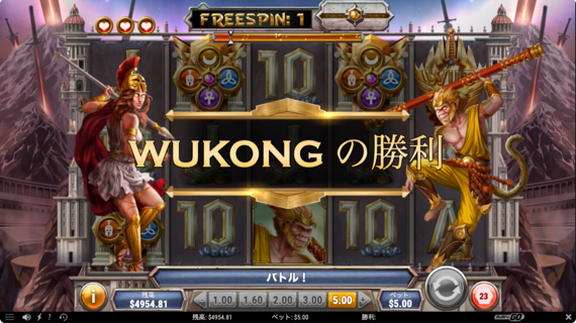 WUKONGの勝利