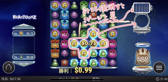 ゲージ説明