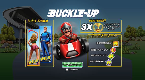 BUCKLE-UPスロットマシーン