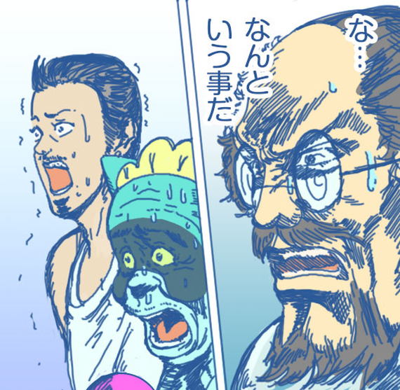 愕然のモーロック博士とエンプティとばるばろ