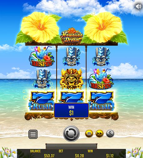 HAWAIIAN DREAMゲーム画面7RUSH