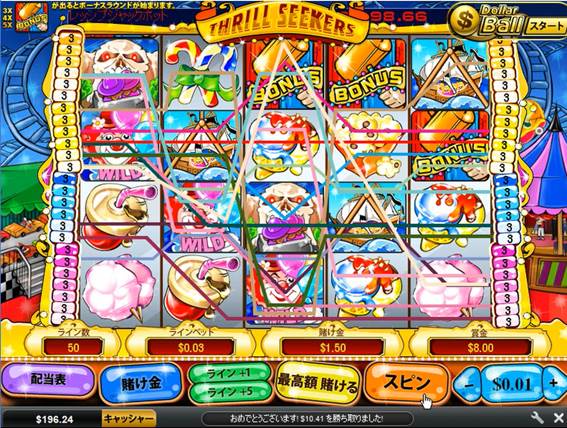 スリル・シーカーズ50ライン
