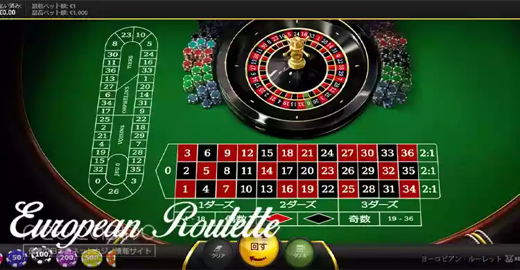 Red Tiger's Roulette（ルーレット）